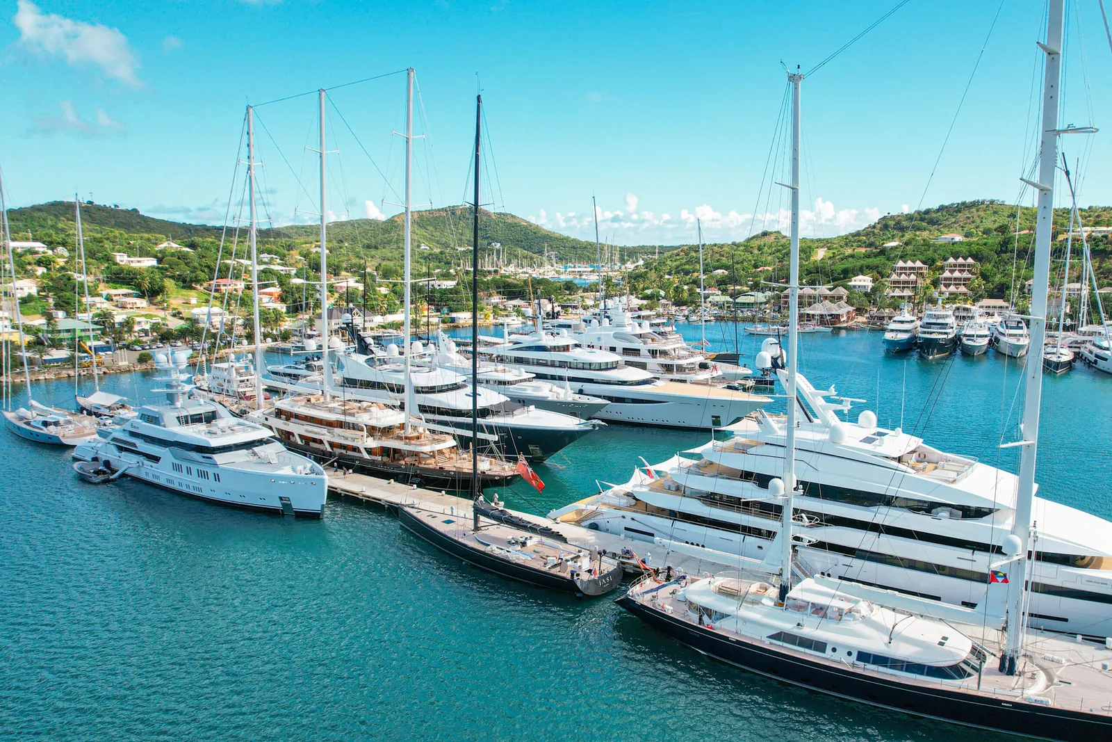 Falmouth Harbour Marina, Antigua, West Indies