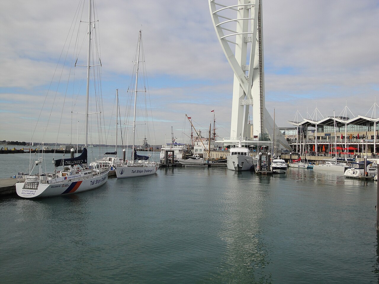 Gunwharf Quays Marina, Portsmouth, United Kingdom