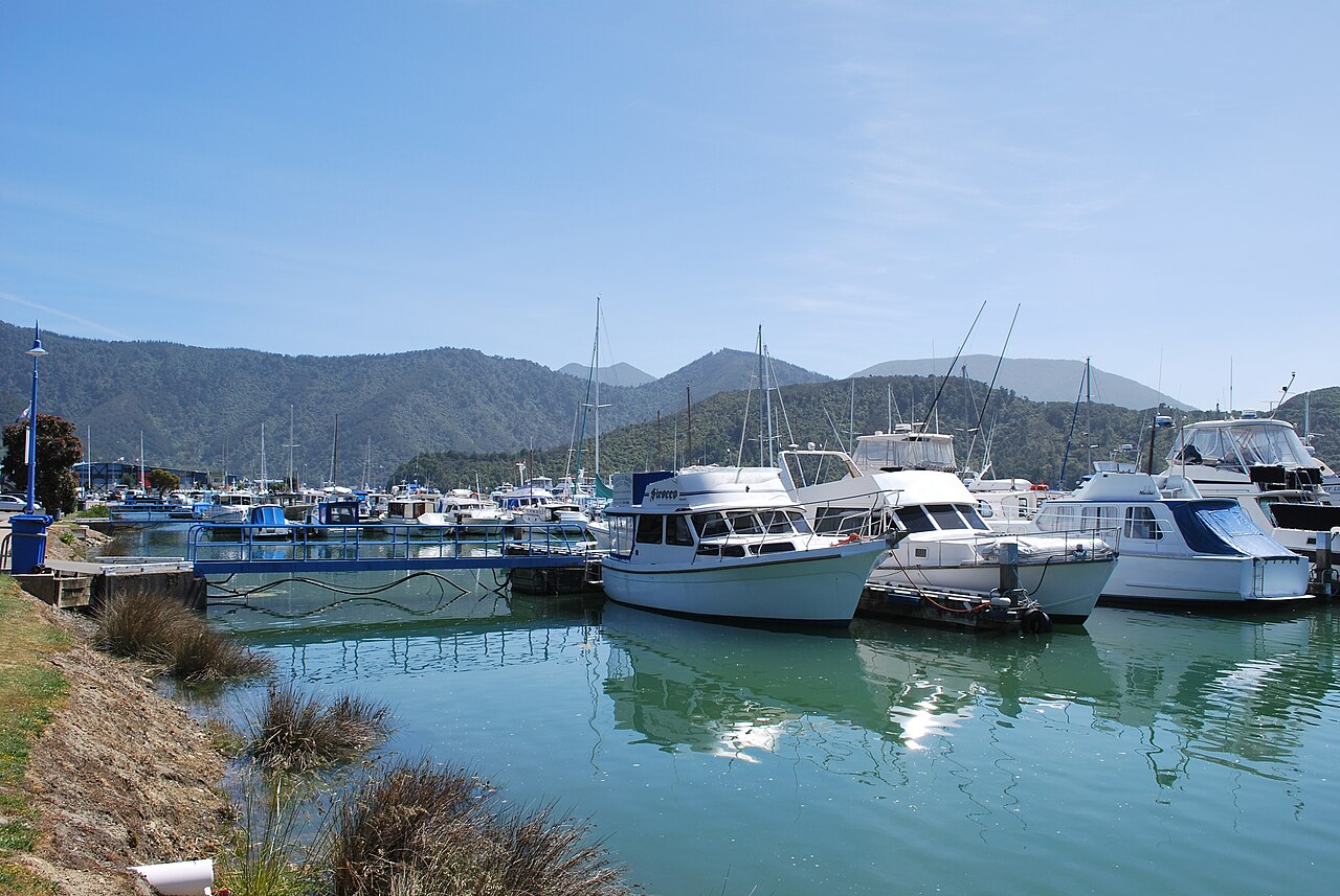 Havelock Marina, Havelock, New Zealand