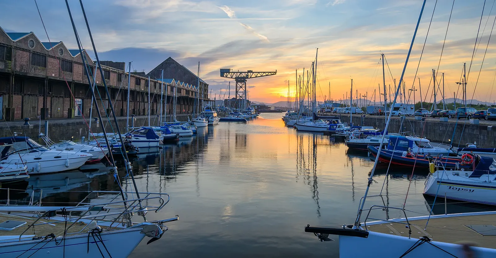 James Watt Dock Marina, Greenock, United Kingdom