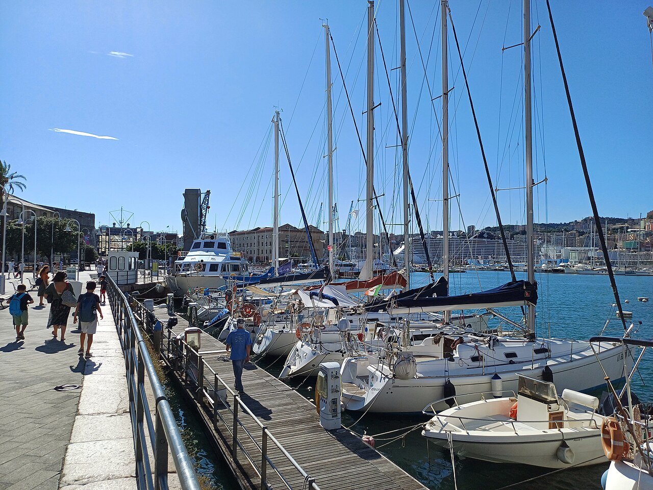 Marina Porto Antico, Genoa, Italy