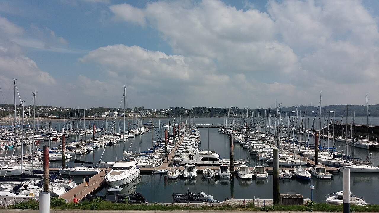 Port du Moulin Blanc, Brest, France