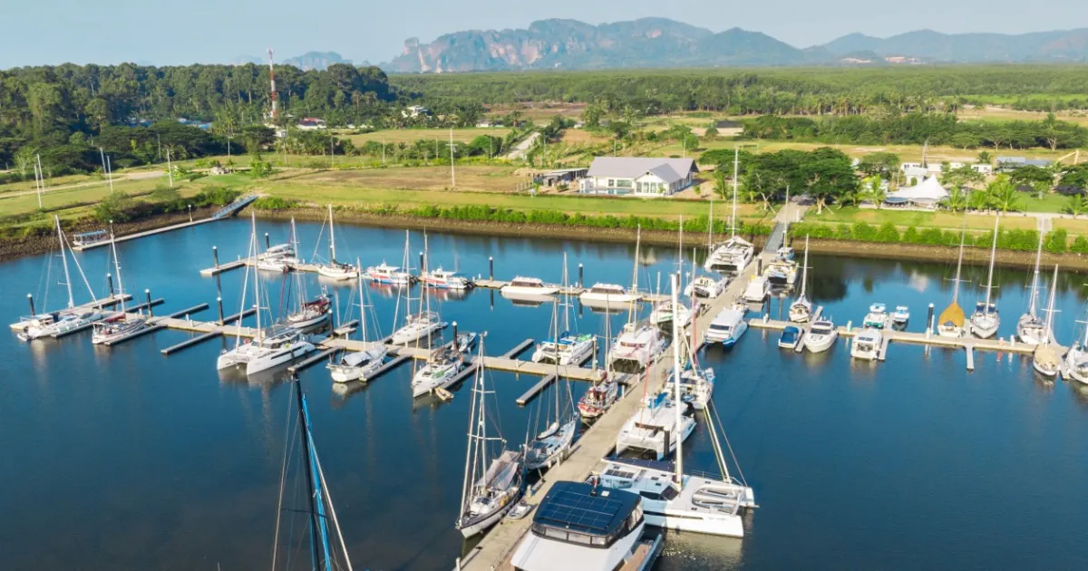 Port Takola Yacht Marina, Muang Krabi, Thailand