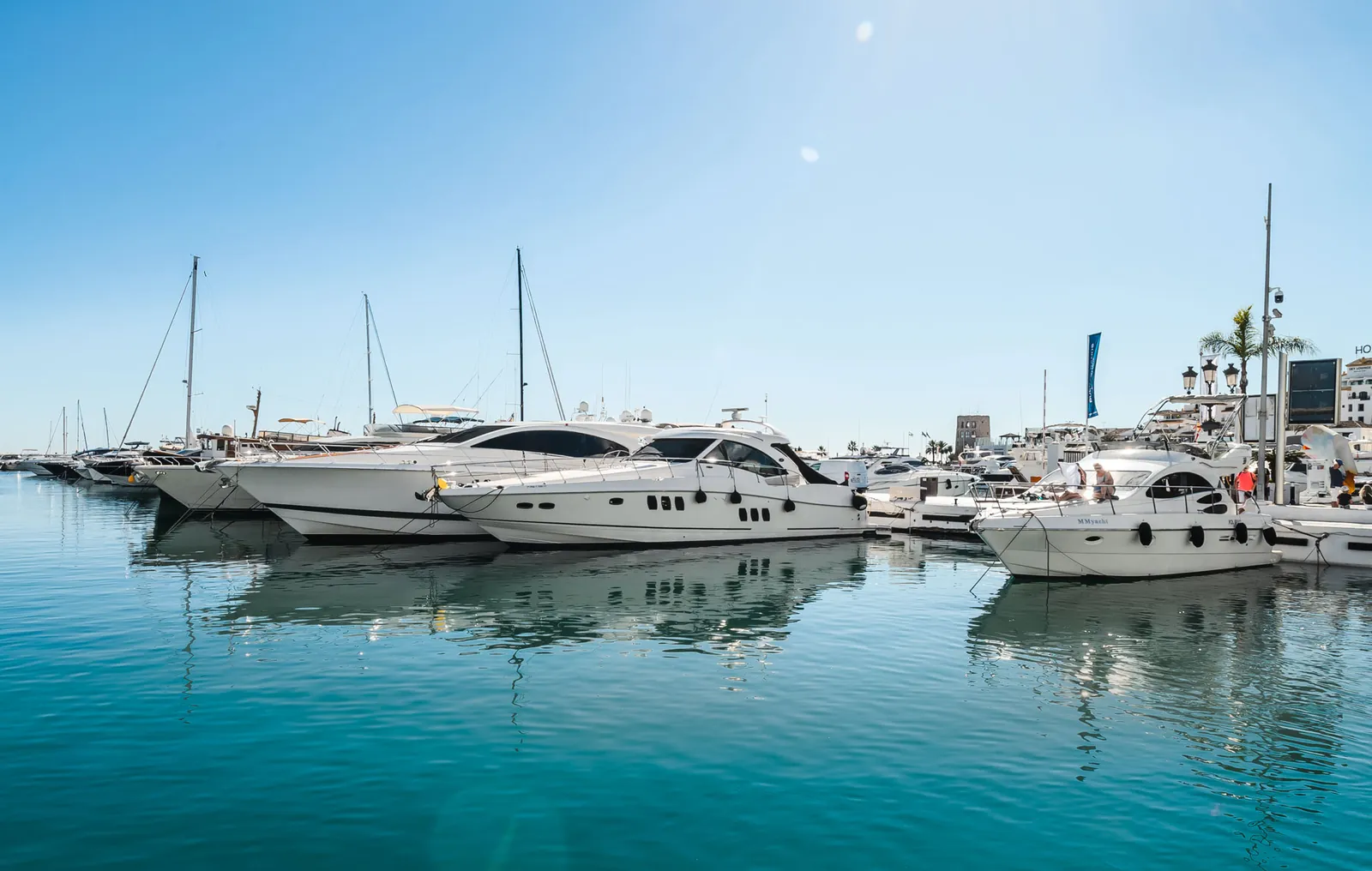 Puerto José Banús, Marbella, Spain